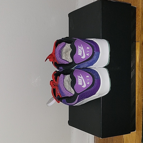 Nike Air Max 90 QS Violet Blend/Exotic Animal. US Men's 9.5 - Picture 3 of 6